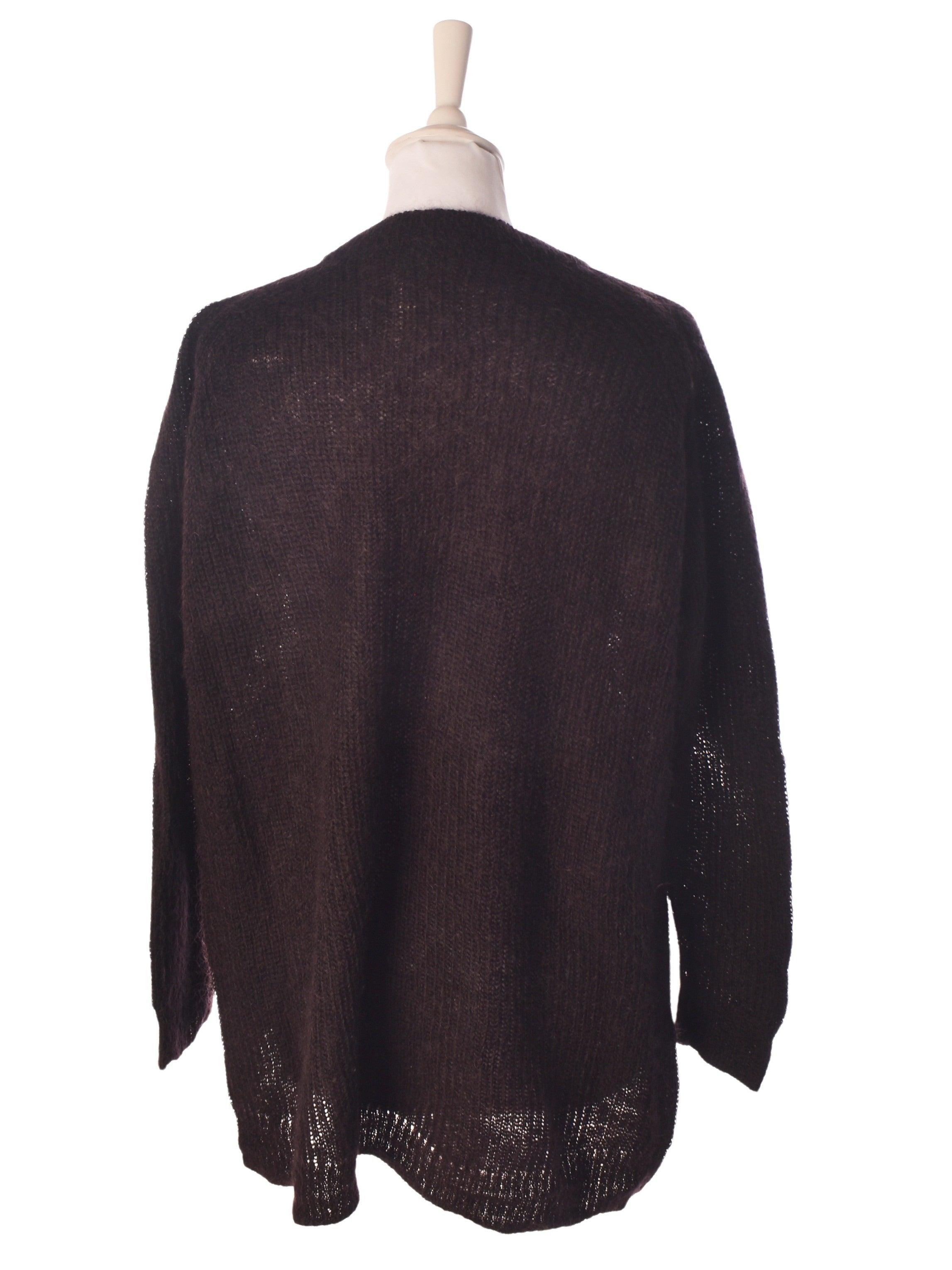 Wood Wood Strik - S / Sort / Kvinde - SassyLAB Secondhand