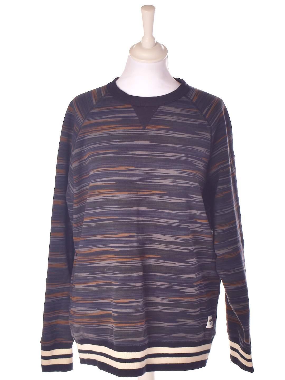 Wood Wood Sweatshirt - M / Blå / Kvinde - SassyLAB Secondhand