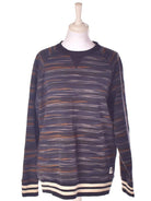 Wood Wood Sweatshirt - M / Blå / Kvinde - SassyLAB Secondhand