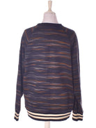 Wood Wood Sweatshirt - M / Blå / Kvinde - SassyLAB Secondhand