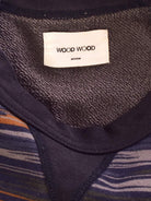 Wood Wood Sweatshirt - M / Blå / Kvinde - SassyLAB Secondhand