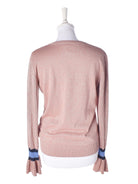 YAS Striktrøje - M / Rosa / Kvinde - SassyLAB Secondhand