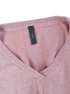YAS Striktrøje - M / Rosa / Kvinde - SassyLAB Secondhand