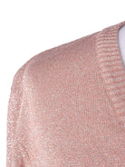 YAS Striktrøje - M / Rosa / Kvinde - SassyLAB Secondhand