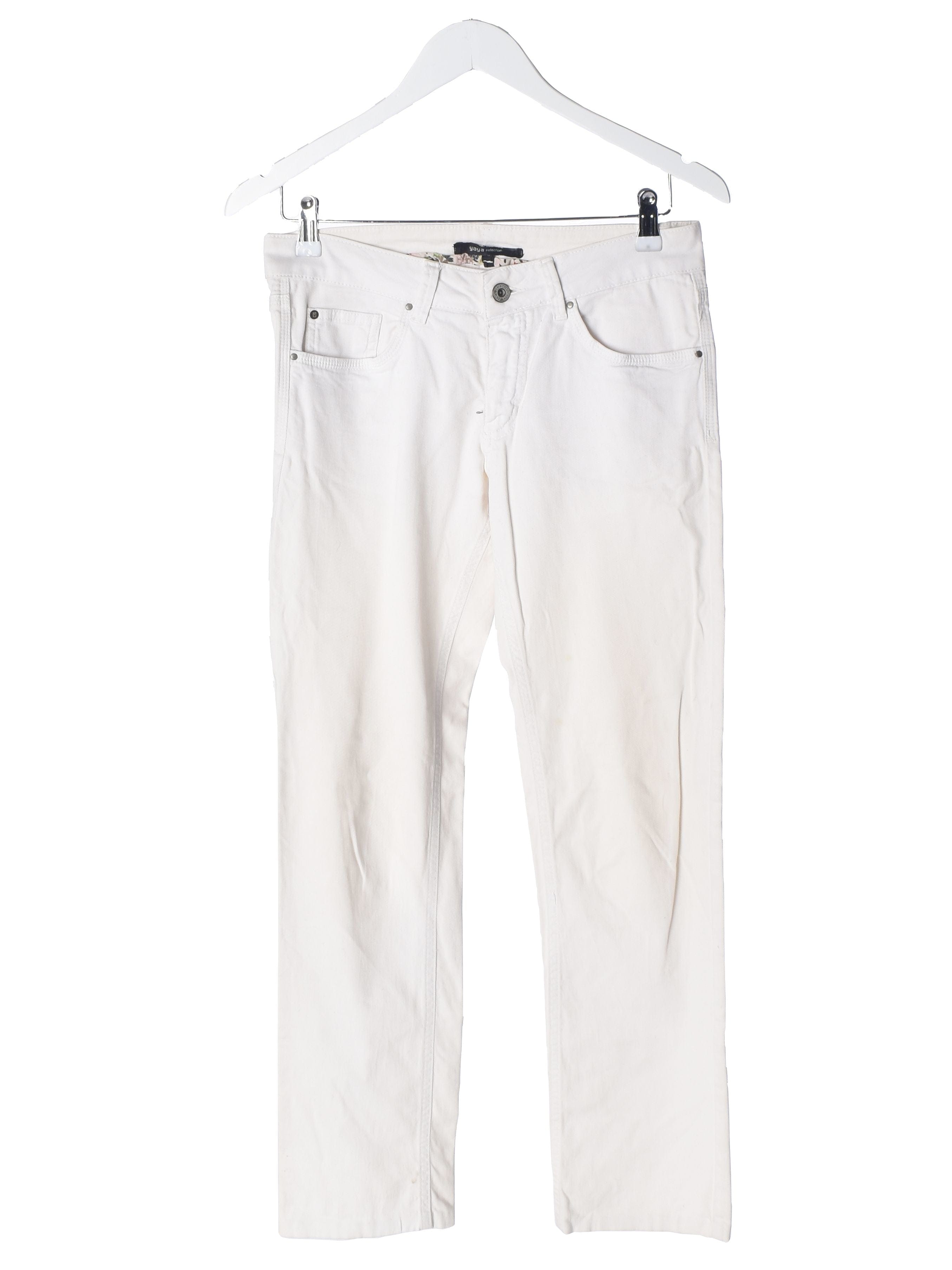 Yaya Collection Jeans - 36 / Hvid / Kvinde - SassyLAB Secondhand