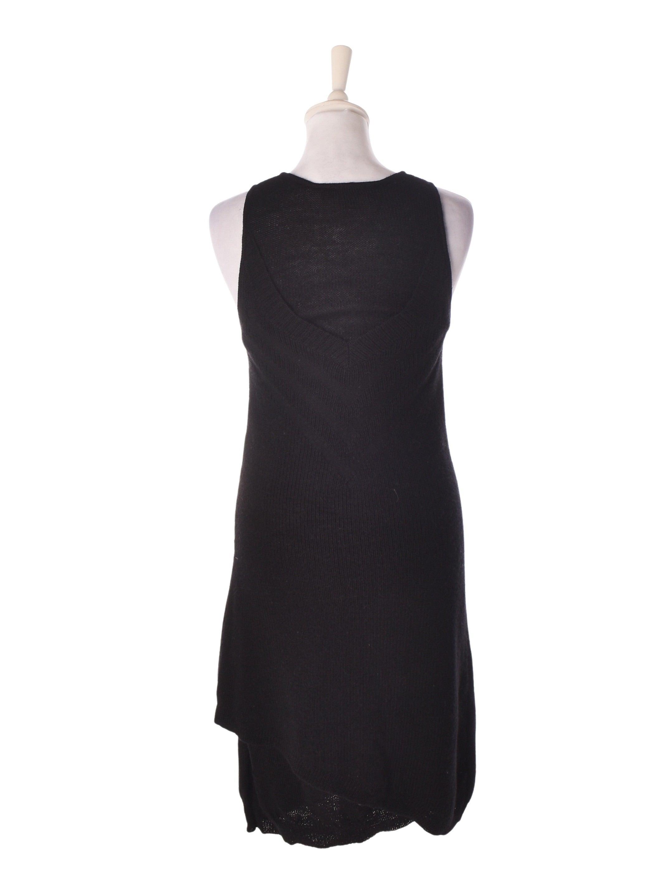 Yohji Yamamoto Kjole - S / Sort / Kvinde - SassyLAB Secondhand
