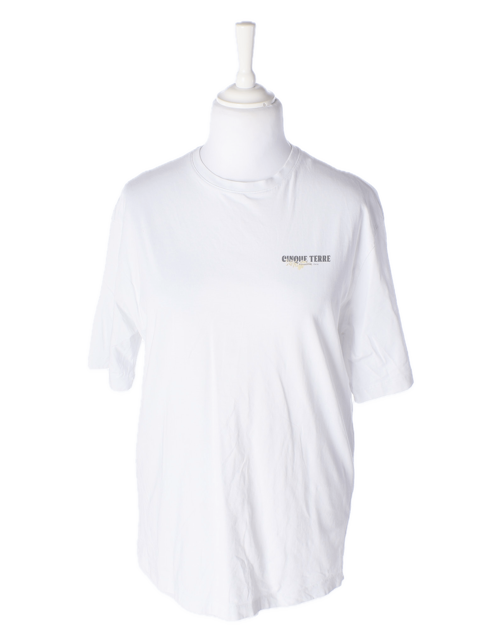 Your Turn T-Shirt - L / Hvid / Kvinde - SassyLAB Secondhand