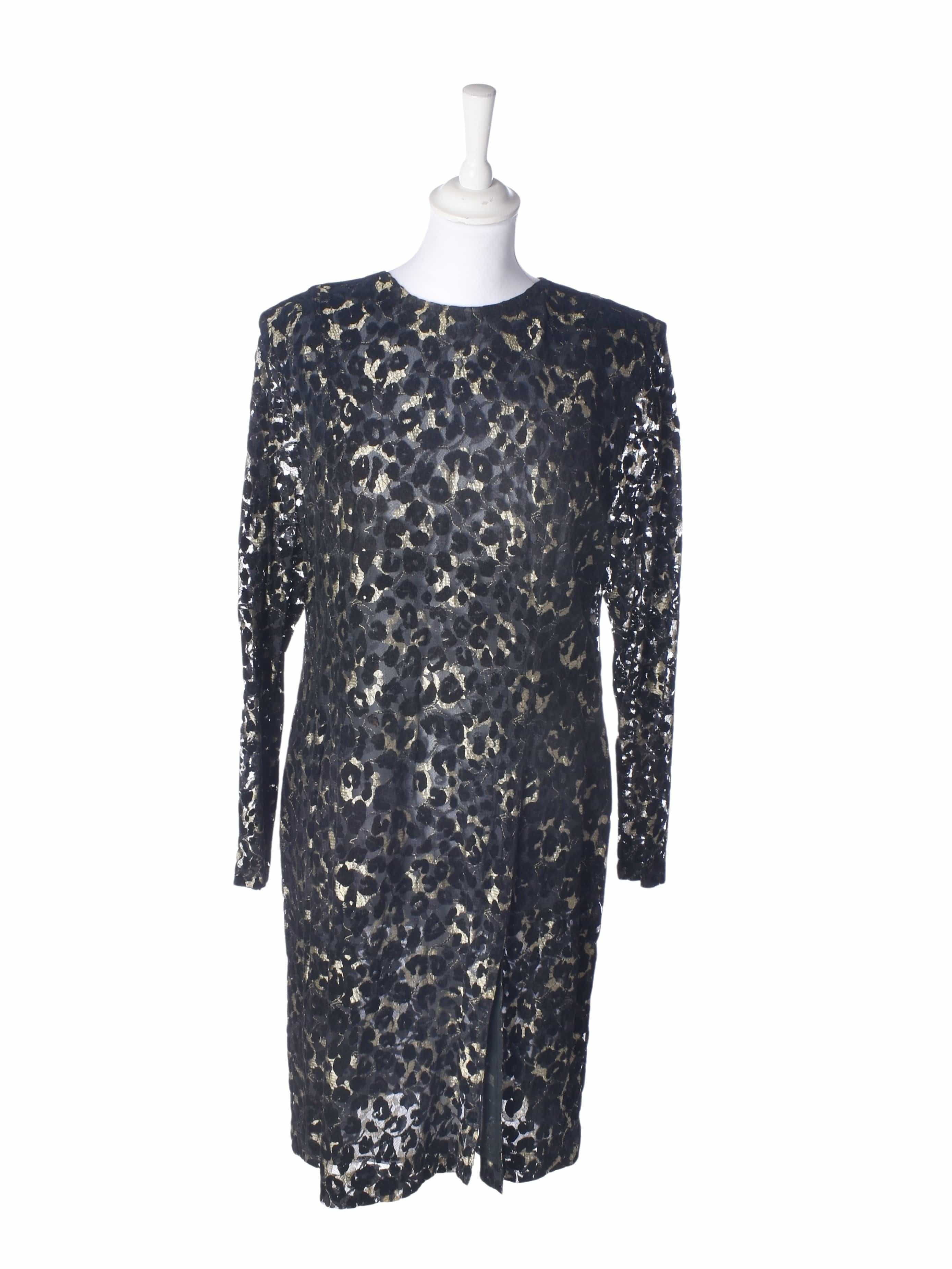 Yves Saint Laurent Kjole - 46 / Sort / Kvinde - SassyLAB Secondhand
