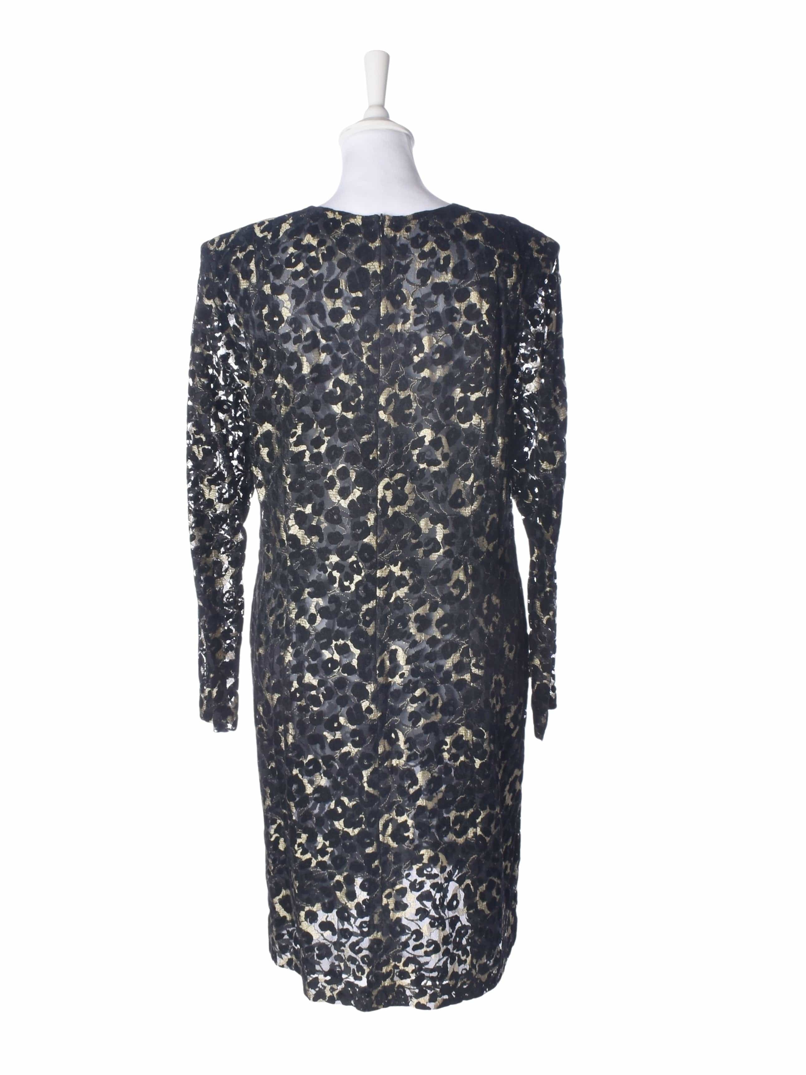 Yves Saint Laurent Kjole - 46 / Sort / Kvinde - SassyLAB Secondhand