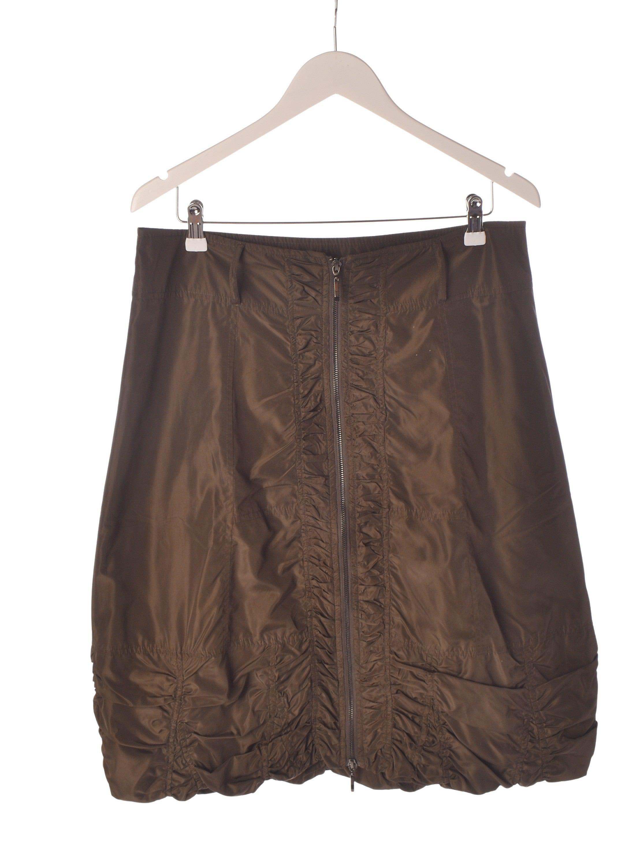 Z Biz Nederdel - XL / Brun / Kvinde - SassyLAB Secondhand