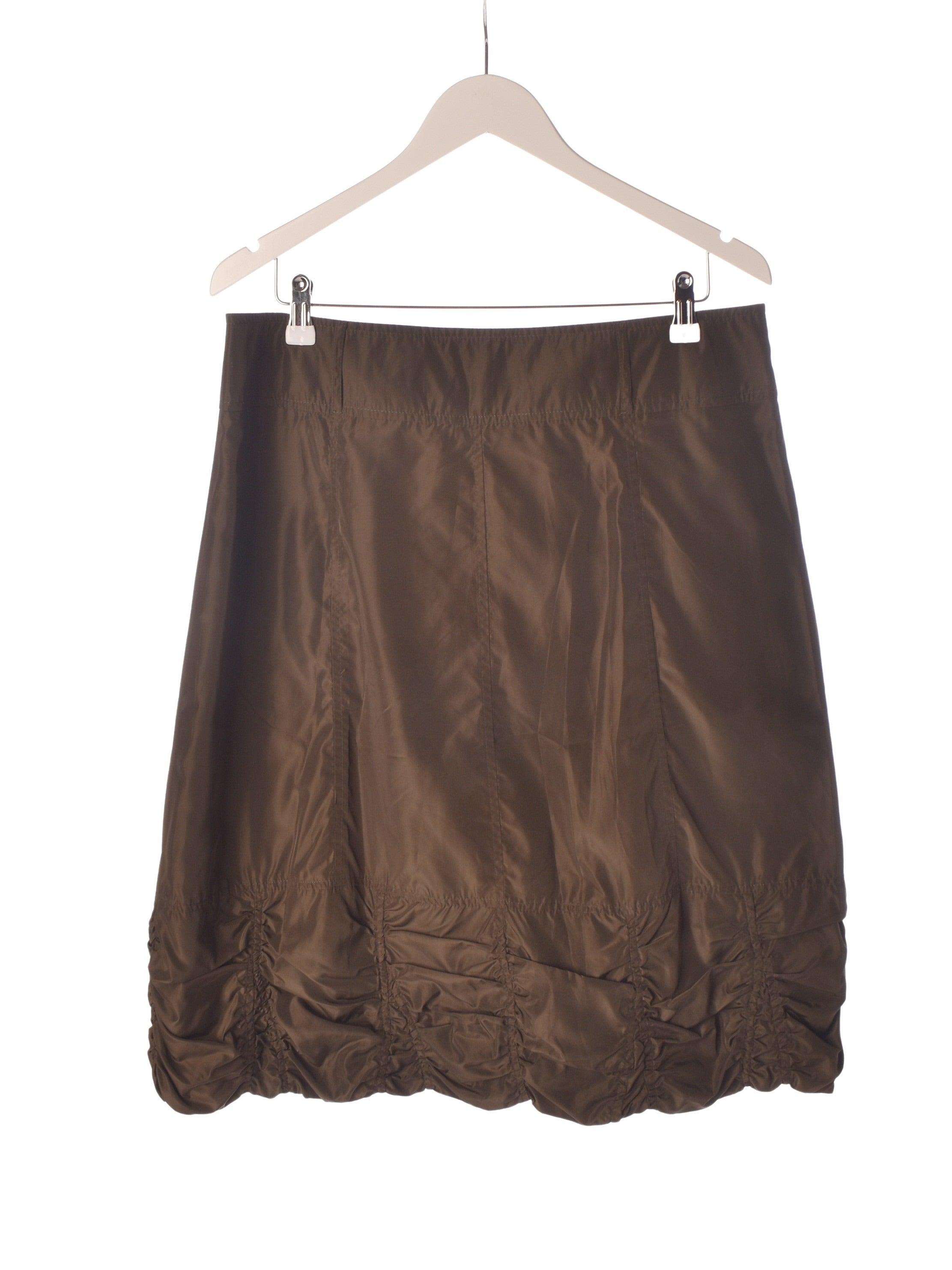 Z Biz Nederdel - XL / Brun / Kvinde - SassyLAB Secondhand