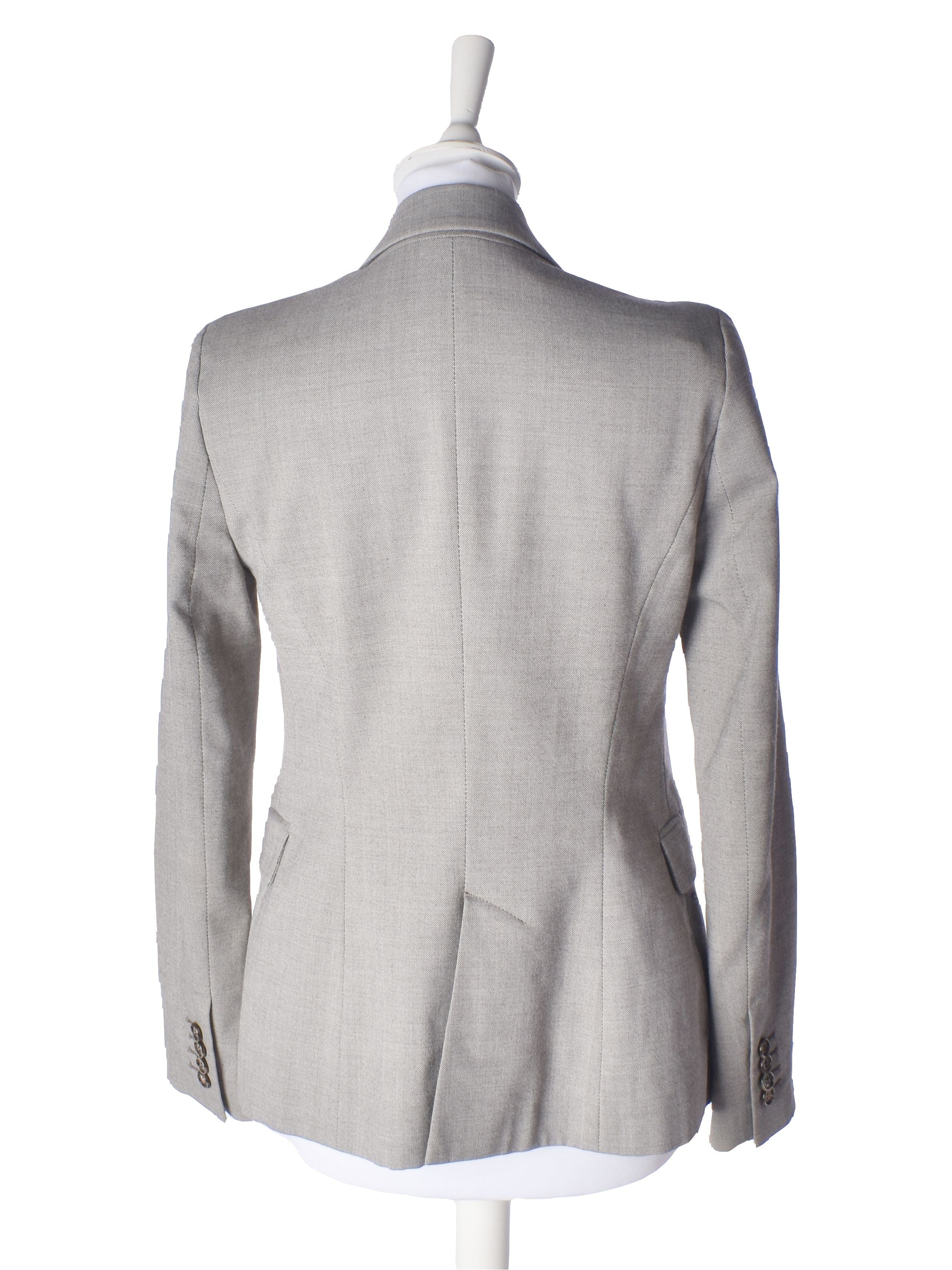 Zara Blazer - S / Grå / Kvinde - SassyLAB Secondhand