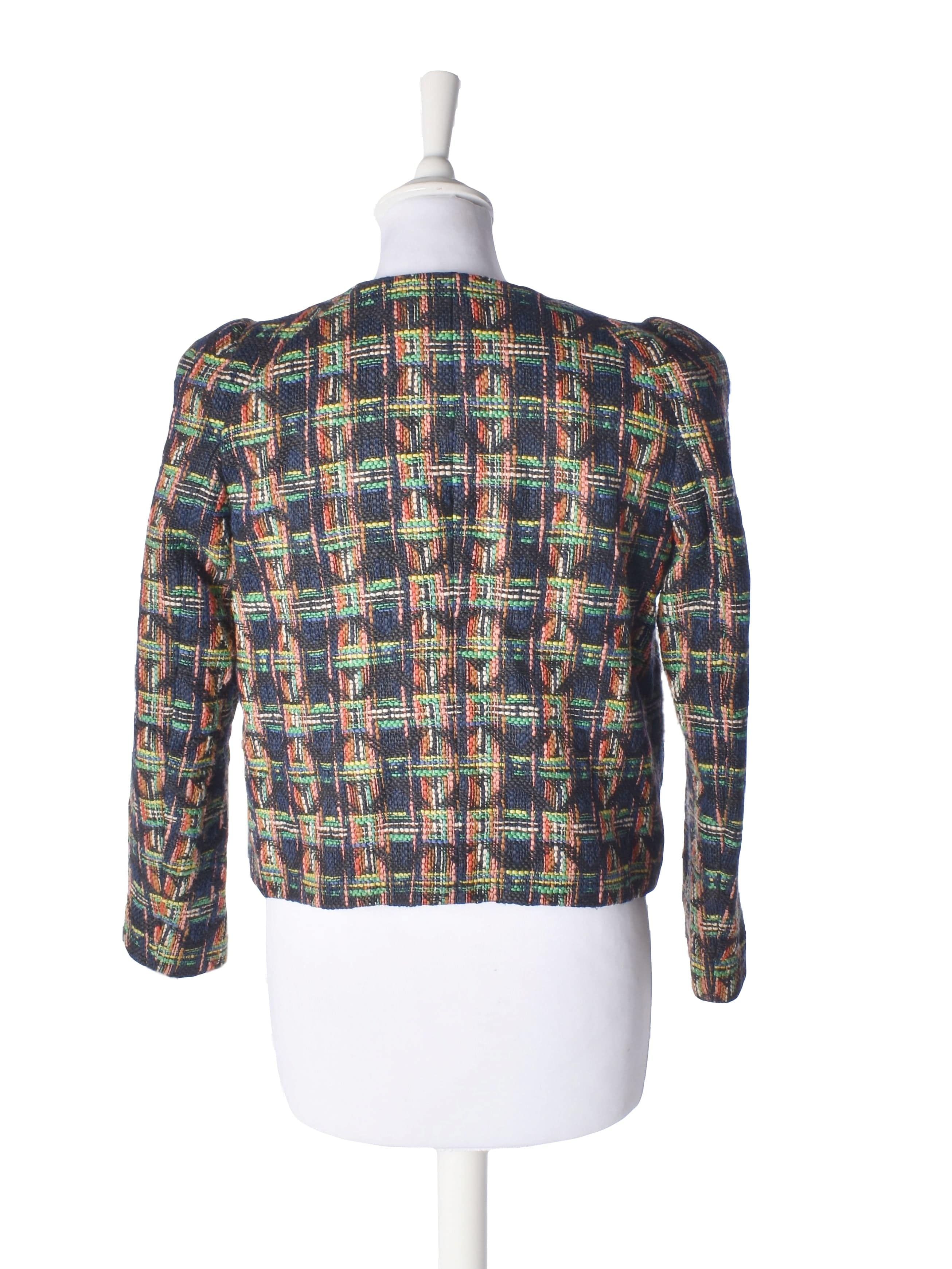 Zara Blazer - S / Multifarvet / Kvinde - SassyLAB Secondhand