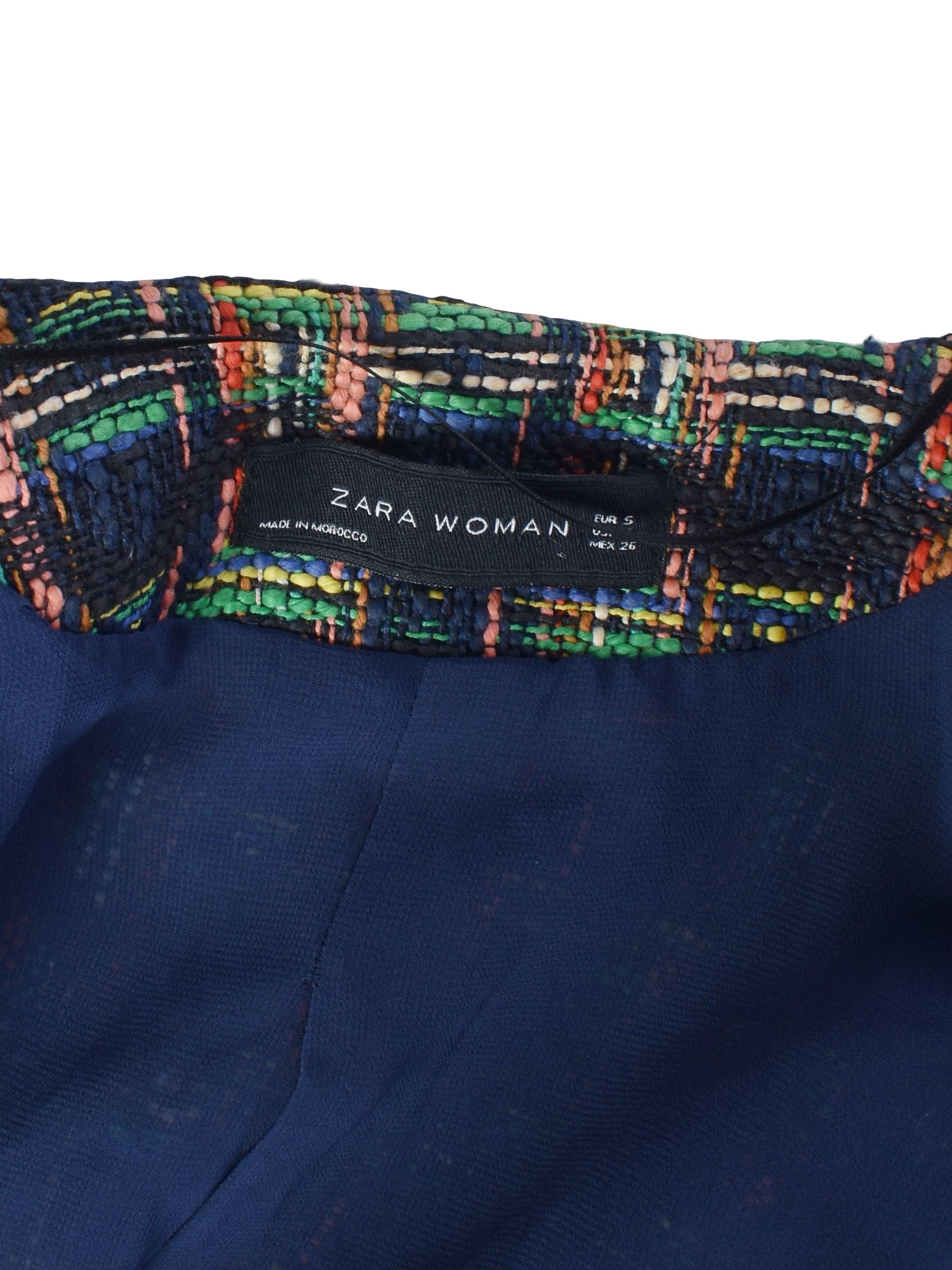 Zara Blazer - S / Multifarvet / Kvinde - SassyLAB Secondhand