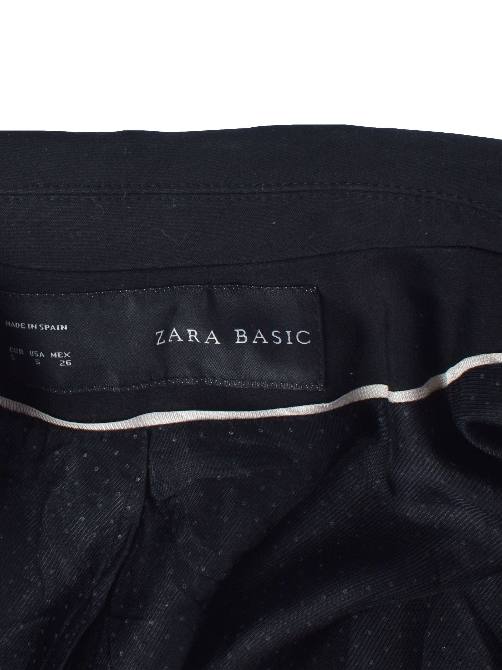 Zara Blazer - S / Sort / Kvinde - SassyLAB Secondhand