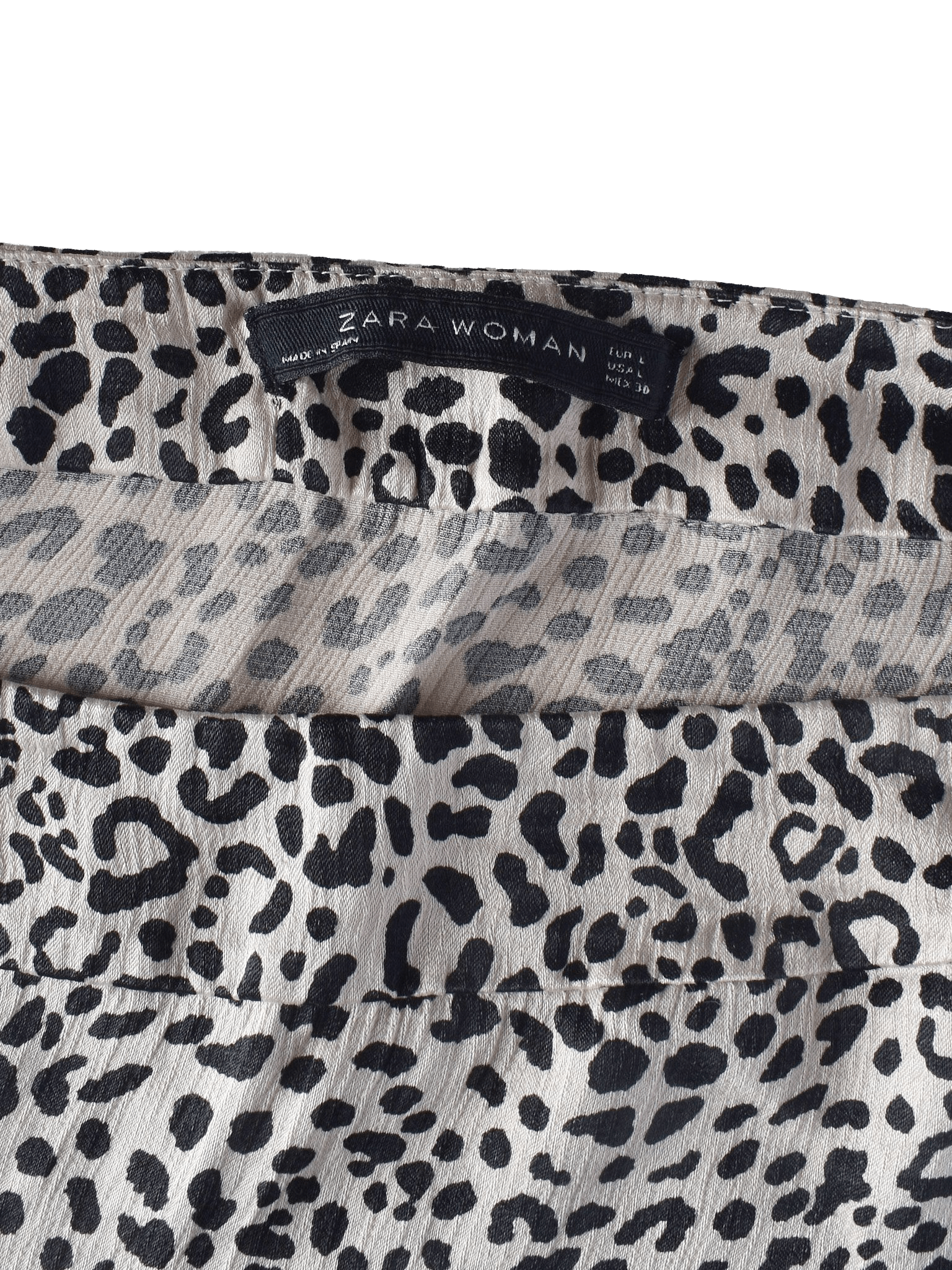 Zara Bluse - L / Dyreprint / Kvinde - SassyLAB Secondhand