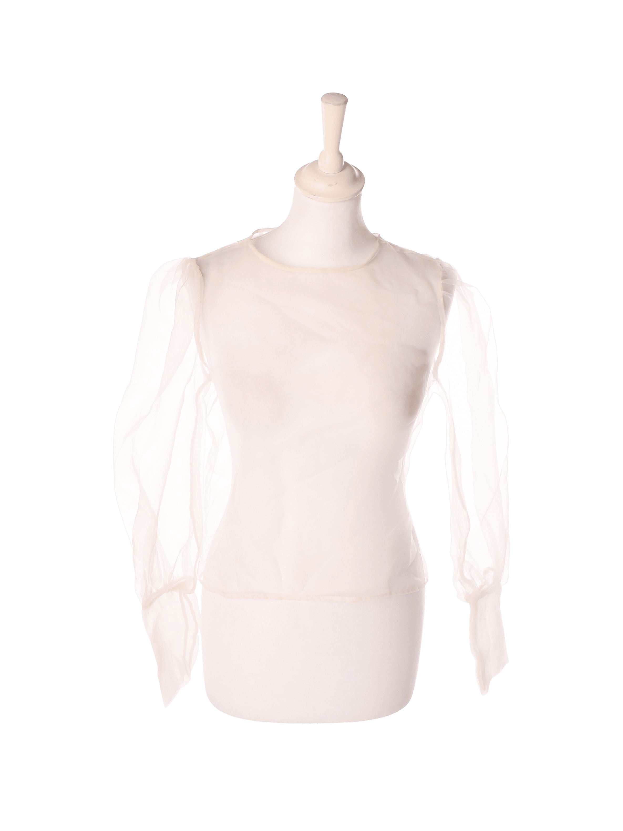Zara Bluse - S / Hvid / Kvinde - SassyLAB Secondhand