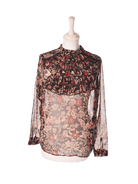 Zara Bluse - XS / Blomstret / Kvinde - SassyLAB Secondhand