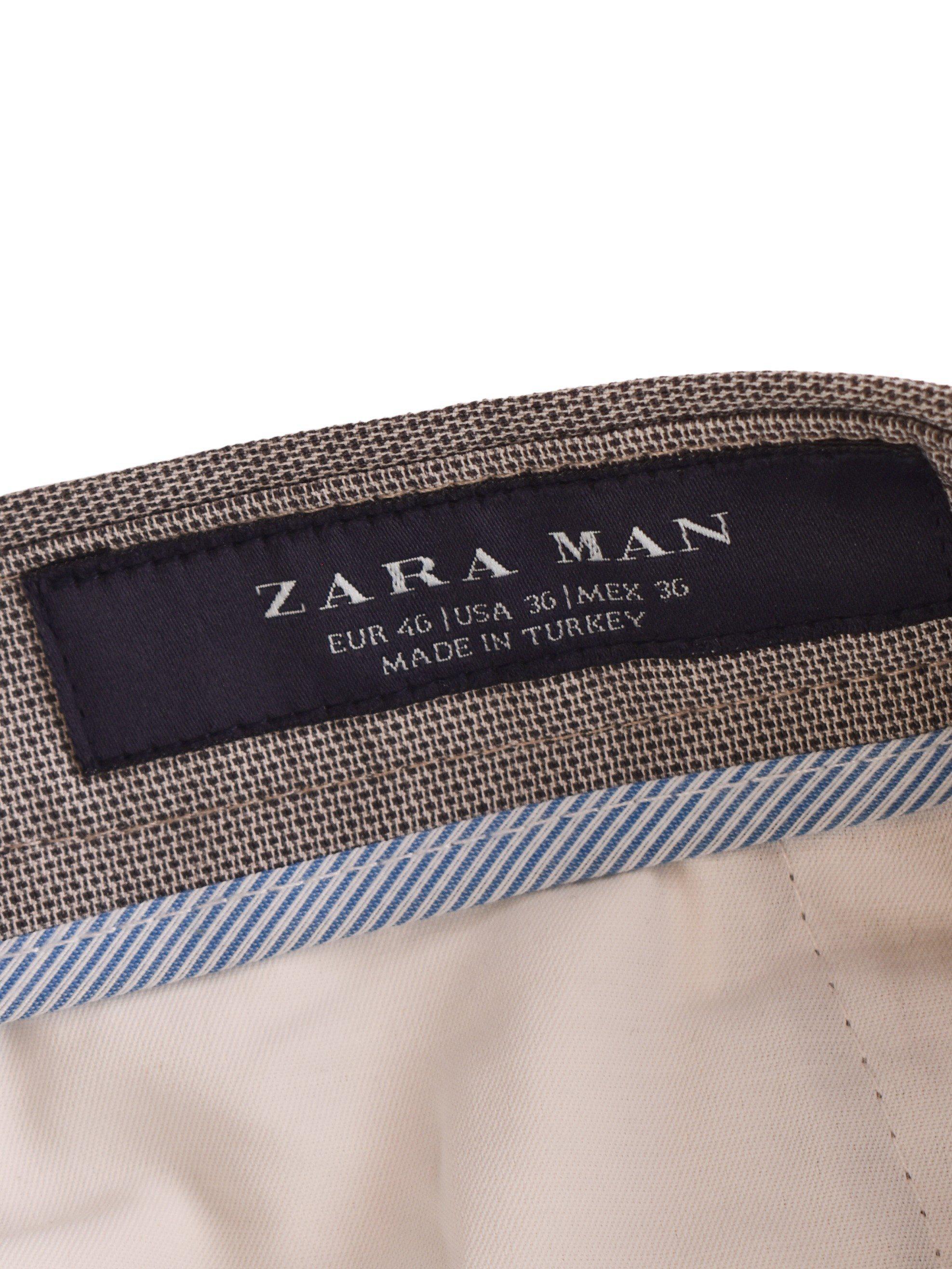 Zara Bukser - 46 / Grå / Mand - SassyLAB Secondhand