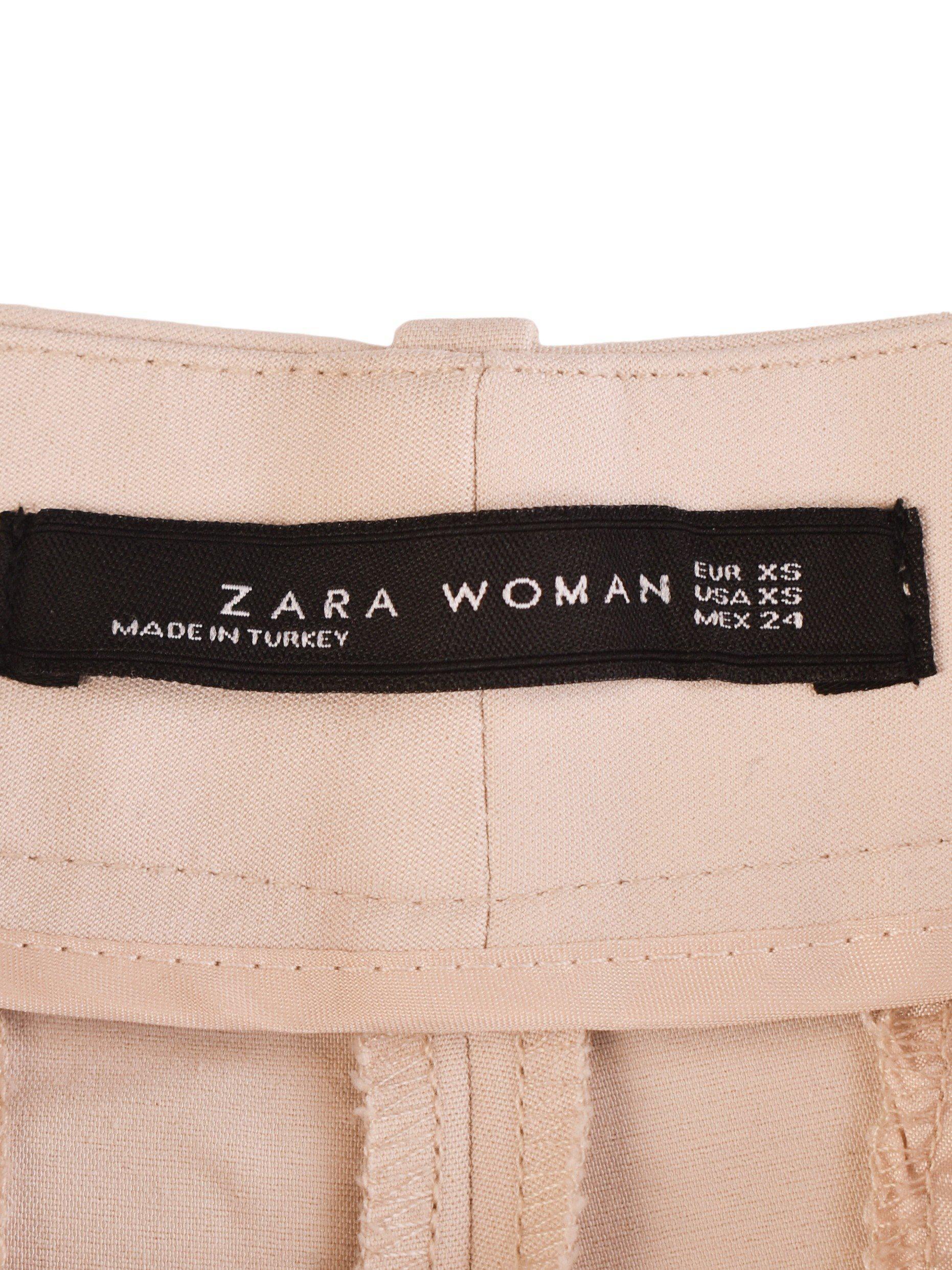 Zara Bukser - XS / Beige / Kvinde - SassyLAB Secondhand