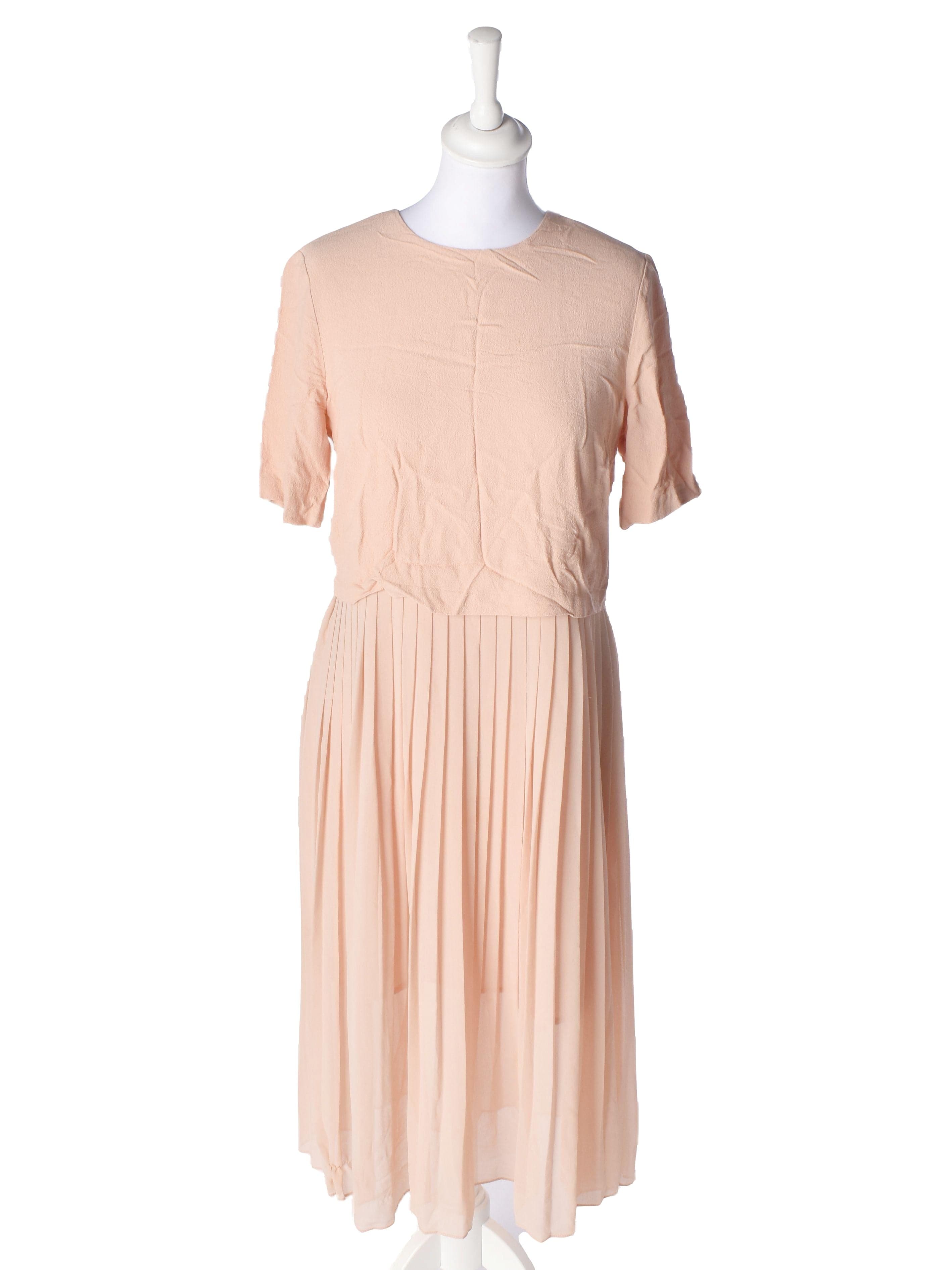 Zara Kjole - M / Beige / Kvinde - SassyLAB Secondhand