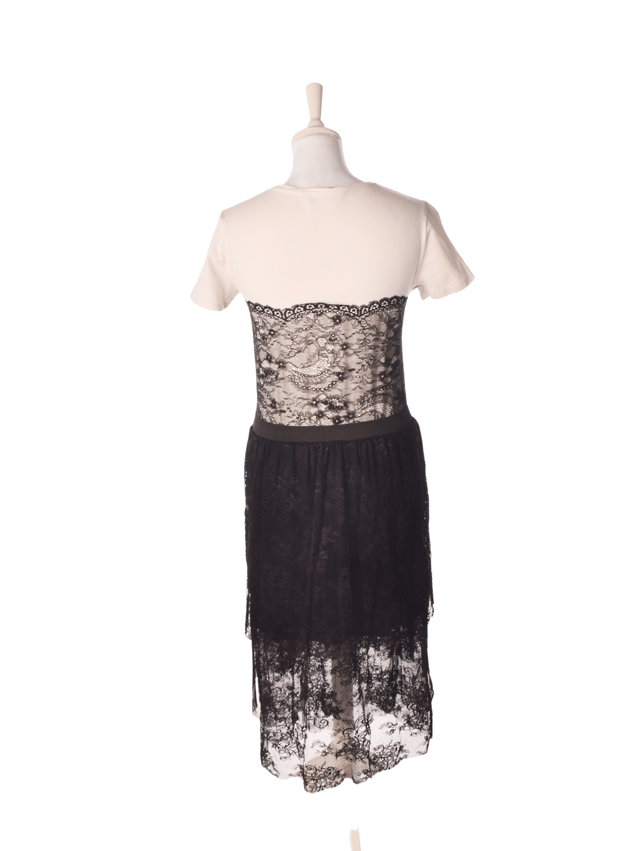 Zara Kjole - S / Hvid / Kvinde - SassyLAB Secondhand
