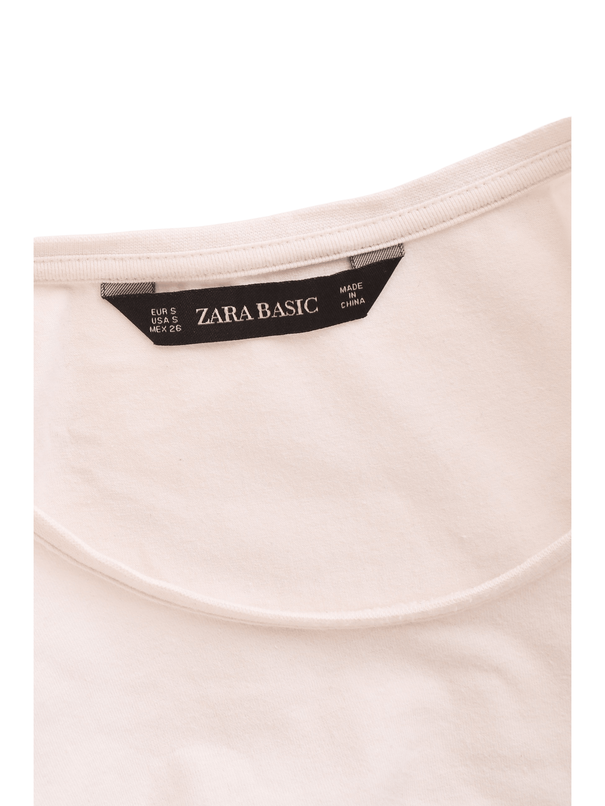 Zara Kjole - S / Hvid / Kvinde - SassyLAB Secondhand