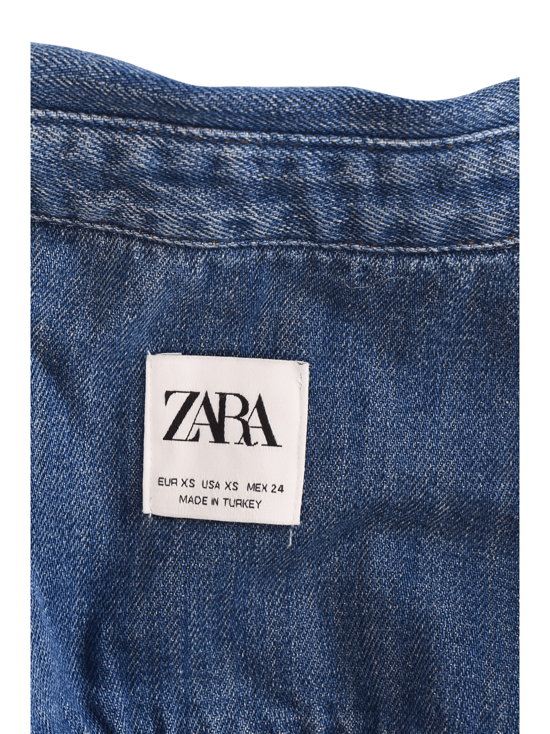 Zara Kjole - XS / Blå / Kvinde - SassyLAB Secondhand