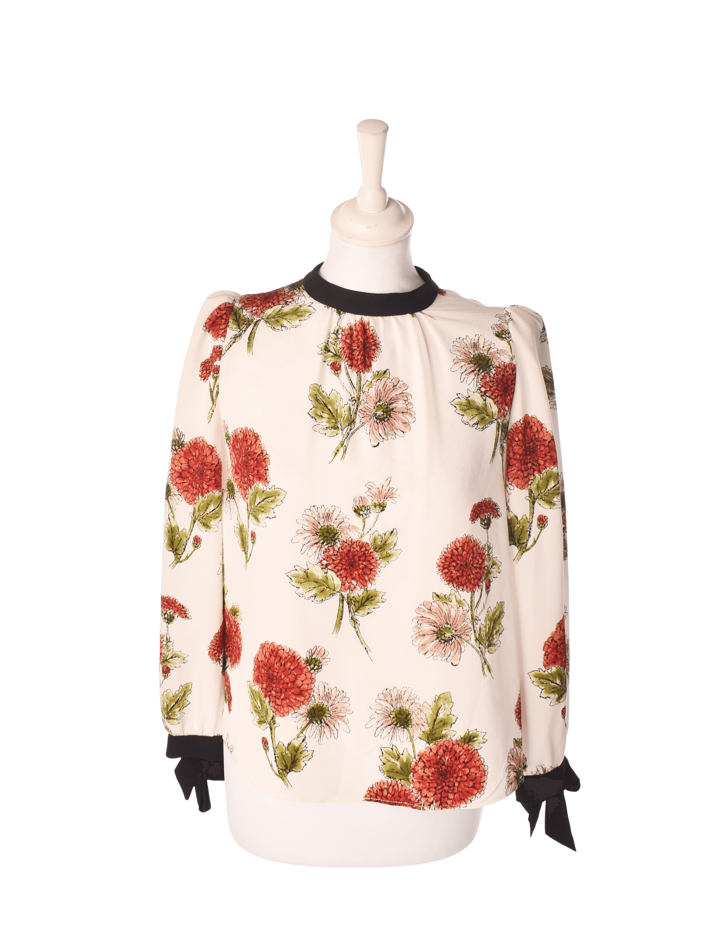 Zara Skjorte - XS / Blomstret / Kvinde - SassyLAB Secondhand