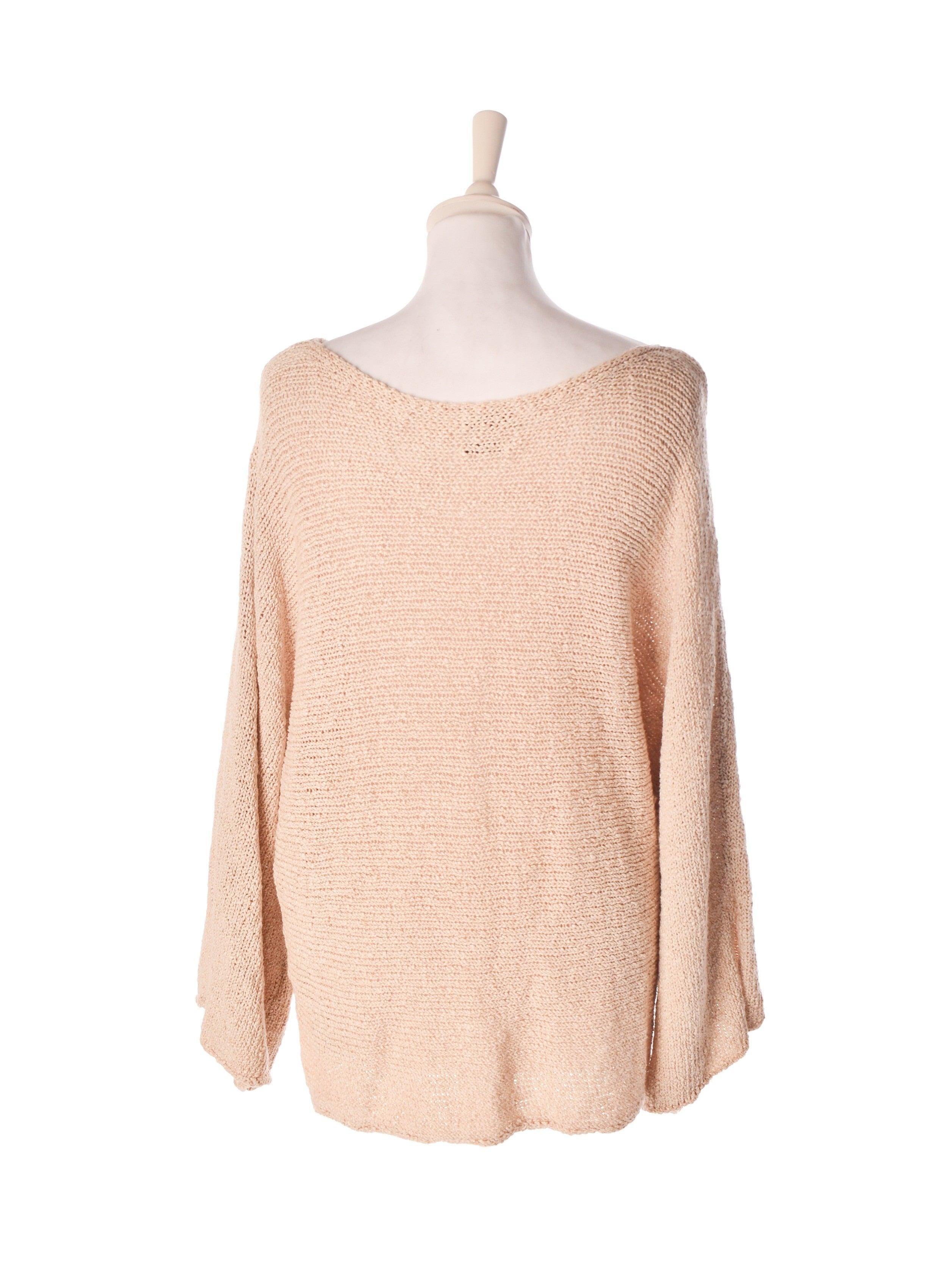 Zara Strik - M / Beige / Kvinde - SassyLAB Secondhand