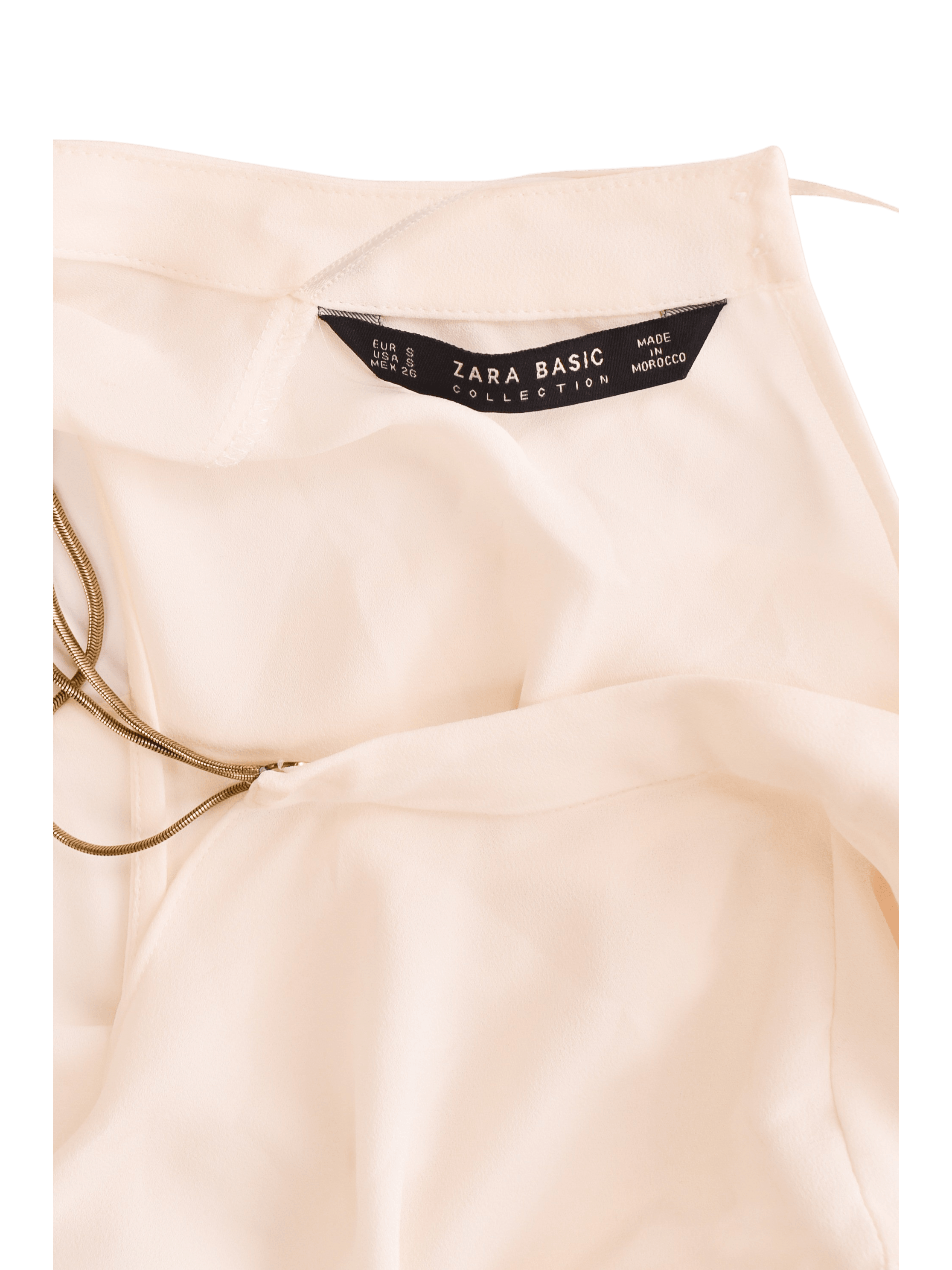 Zara Top - S / Hvid / Kvinde - SassyLAB Secondhand
