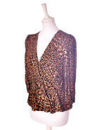 Zara Trafaluc Bluse - L / Brun / Kvinde - SassyLAB Secondhand