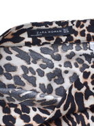 Zara Woman Nederdel - M / Brun / Kvinde - SassyLAB Secondhand