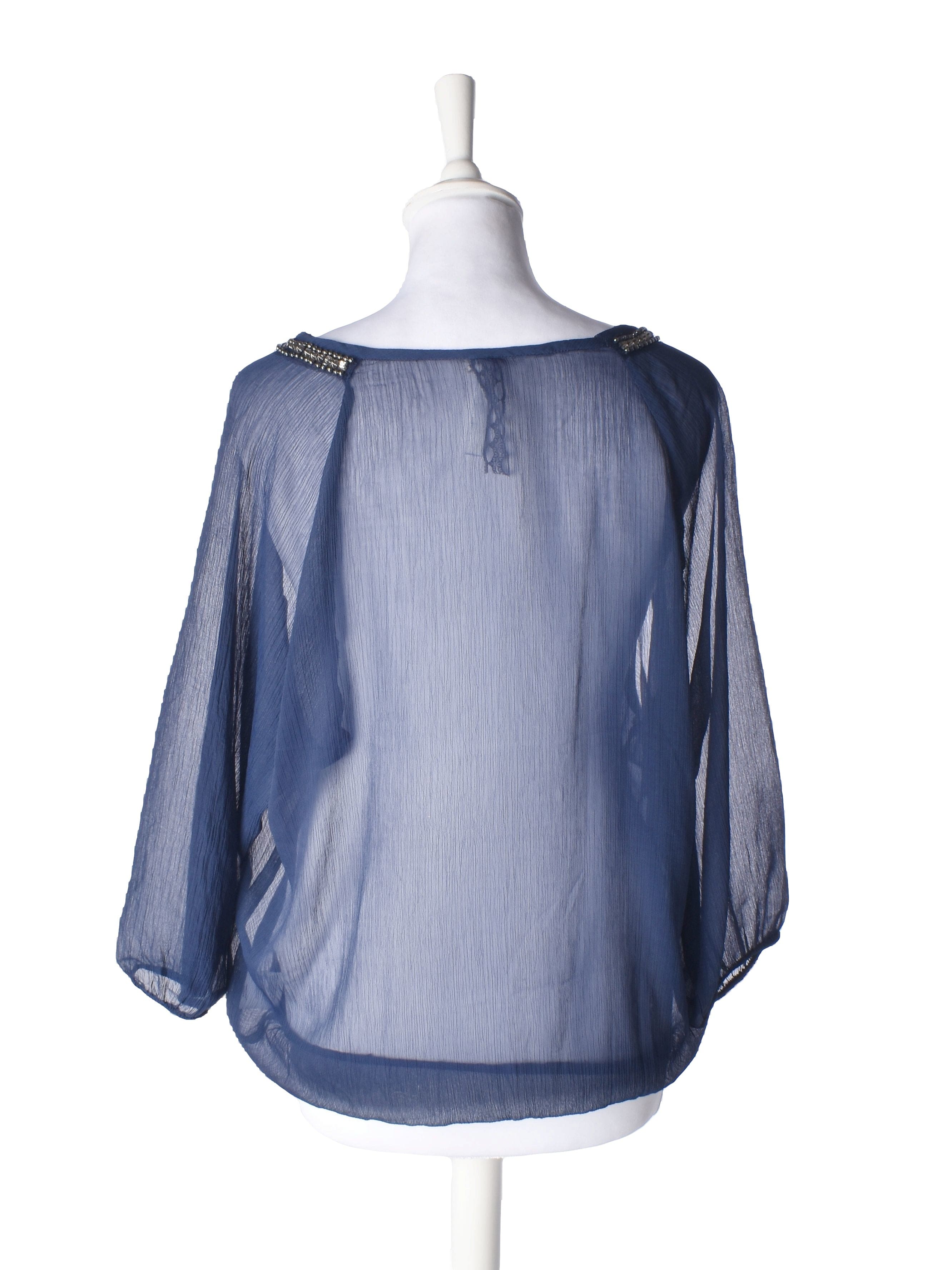 Ze-Ze Concept Bluse - S / Blå / Kvinde - SassyLAB Secondhand