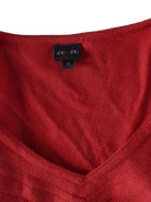 Ze-Ze T-Shirt - M / Rød / Kvinde - SassyLAB Secondhand