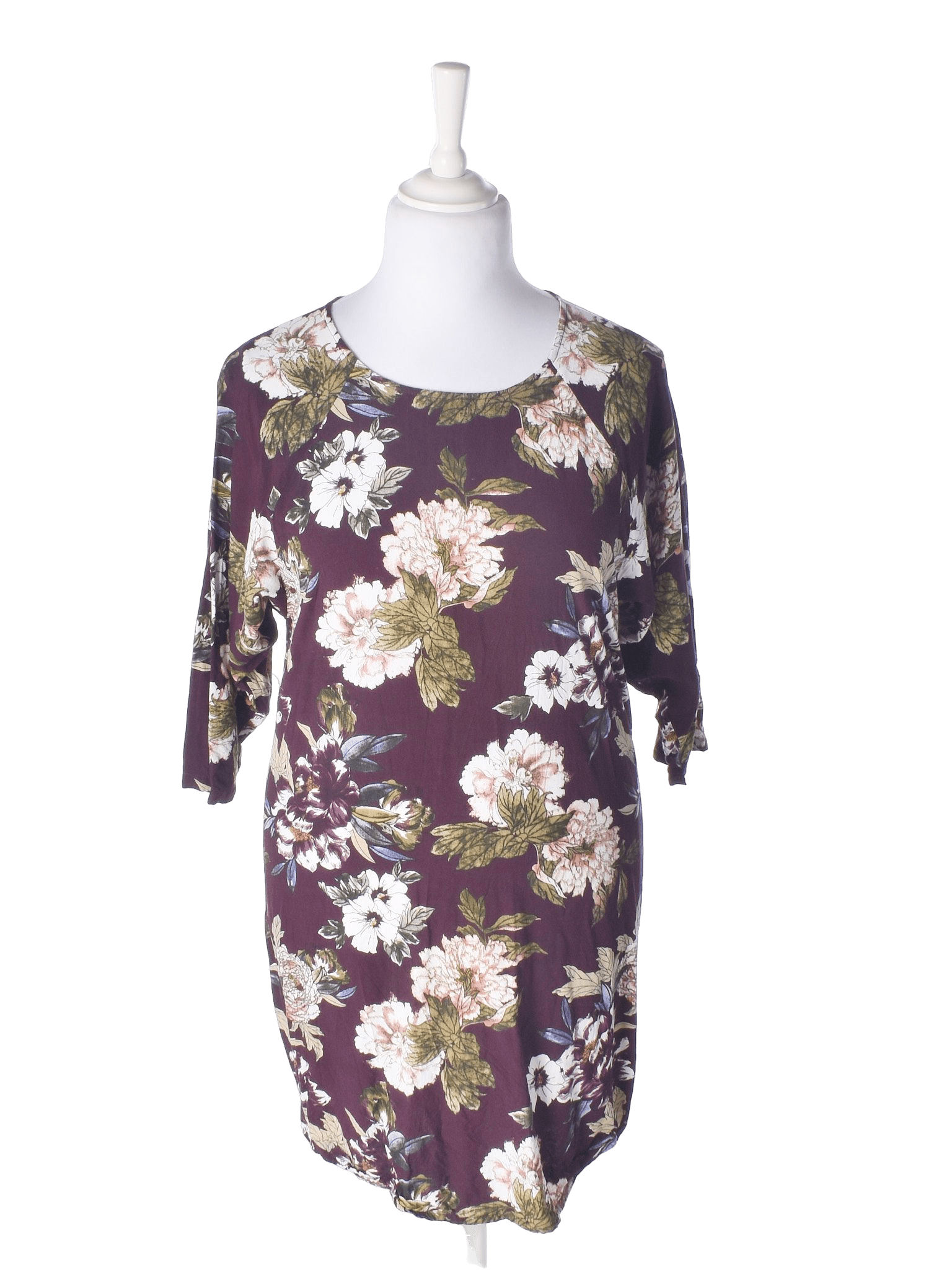 Ze-Ze Tunika - S / Blomstret / Kvinde - SassyLAB Secondhand