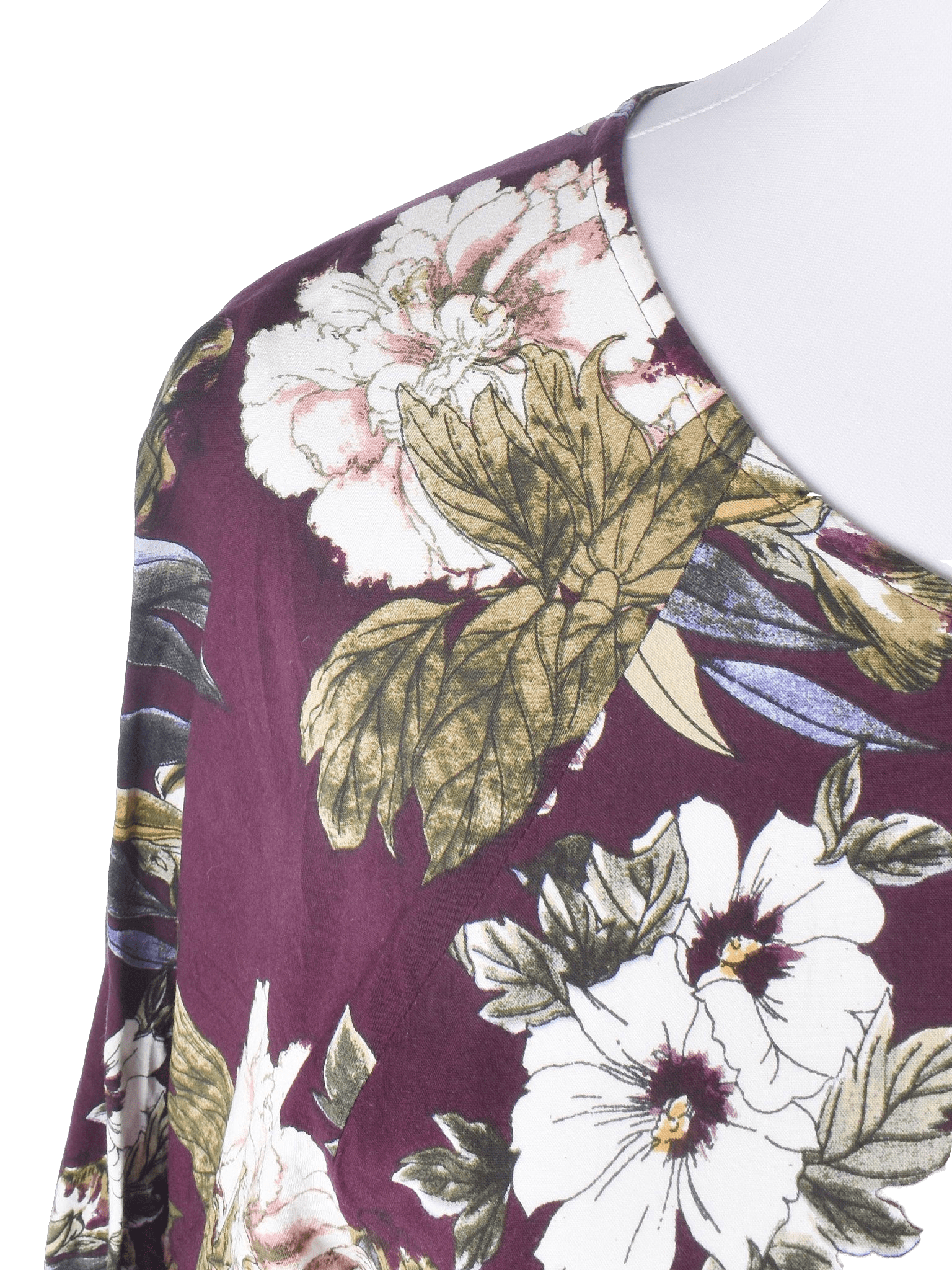 Ze-Ze Tunika - S / Blomstret / Kvinde - SassyLAB Secondhand