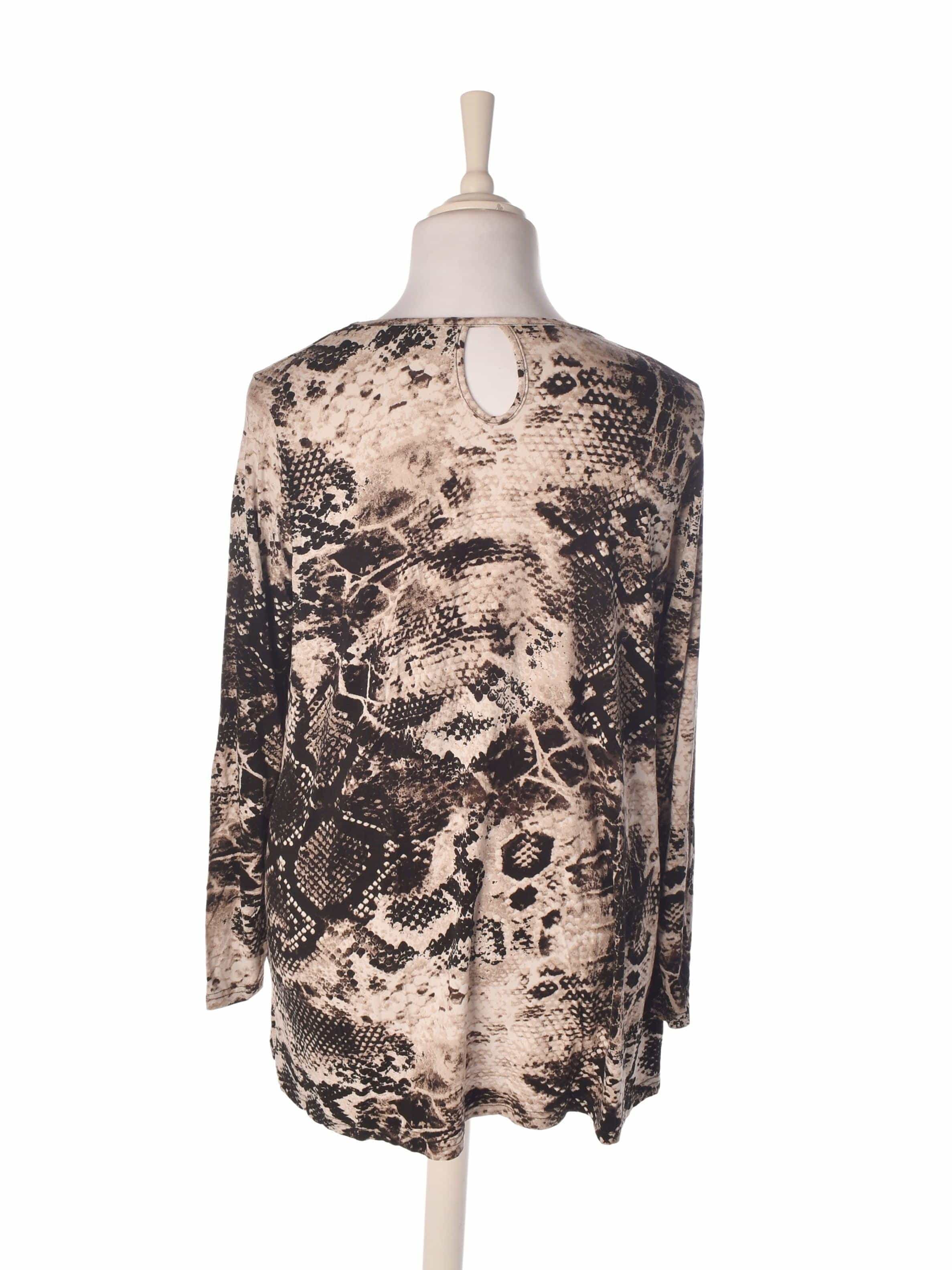 Zhenzi Bluse - M / Beige / Kvinde - SassyLAB Secondhand