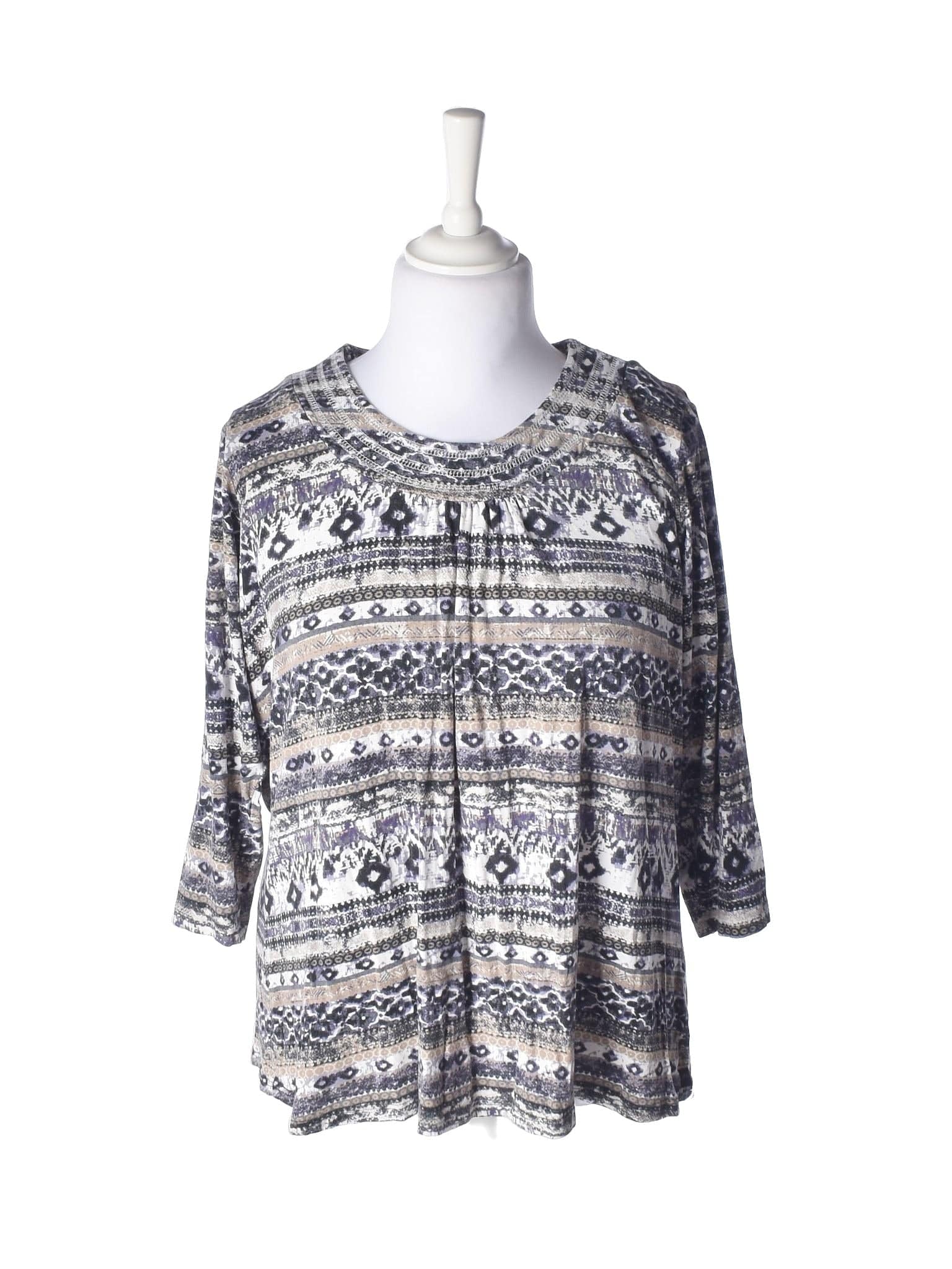 Zhenzi Bluse - M / Multifarvet / Kvinde - SassyLAB Secondhand