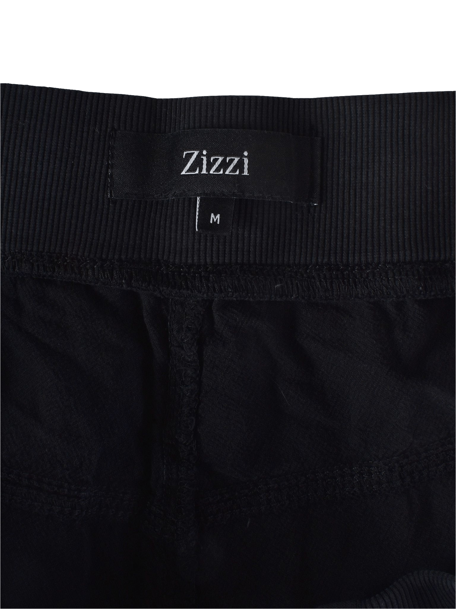 Zizzi 3/4 Bukser - M / Sort / Kvinde - SassyLAB Secondhand
