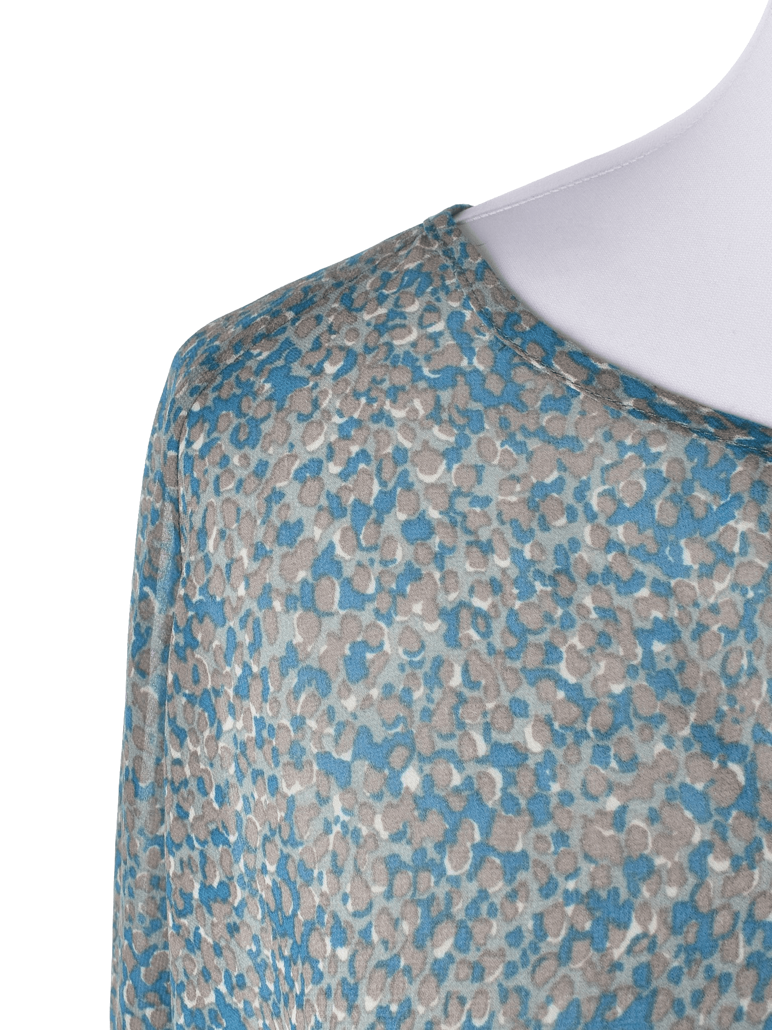 Zizzi Bluse - L / Blå / Kvinde - SassyLAB Secondhand