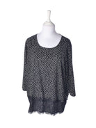 Zizzi Bluse - L / Sort / Kvinde - SassyLAB Secondhand