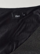 Zizzi Bluse - M / Sort / Kvinde - SassyLAB Secondhand