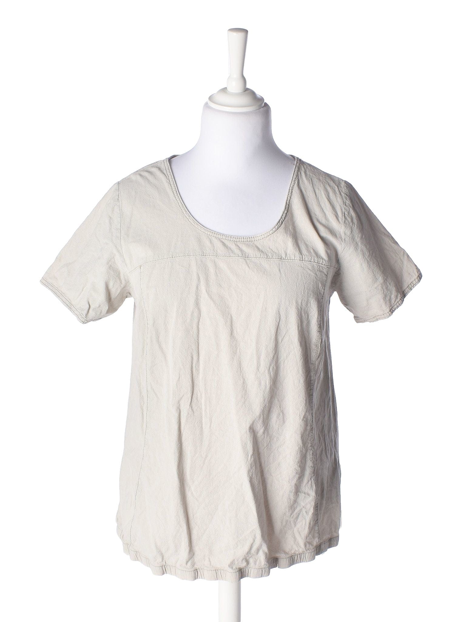 Zizzi Bluse - S / Beige / Kvinde - SassyLAB Secondhand