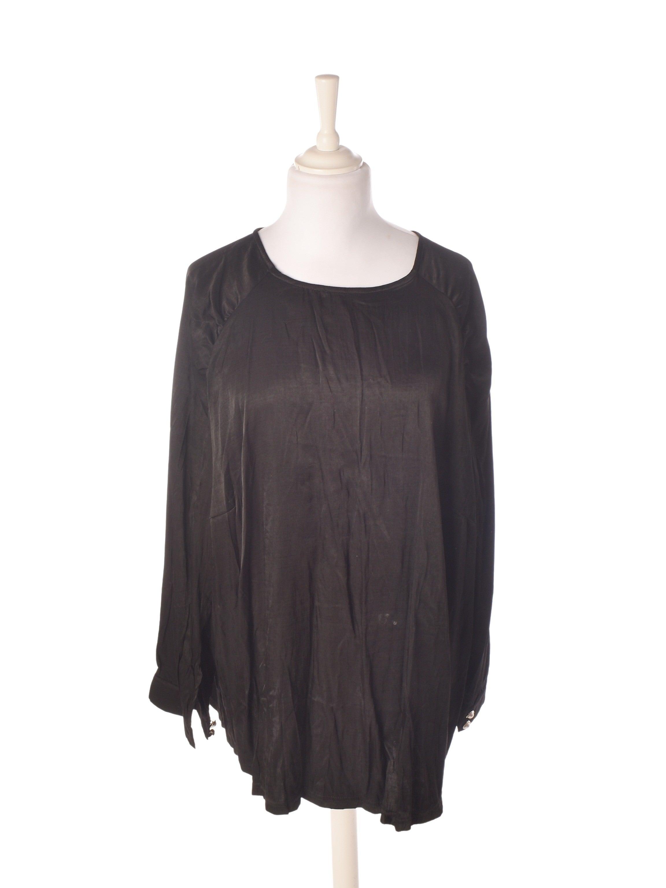 Zizzi Bluse - XL / Sort / Kvinde - SassyLAB Secondhand