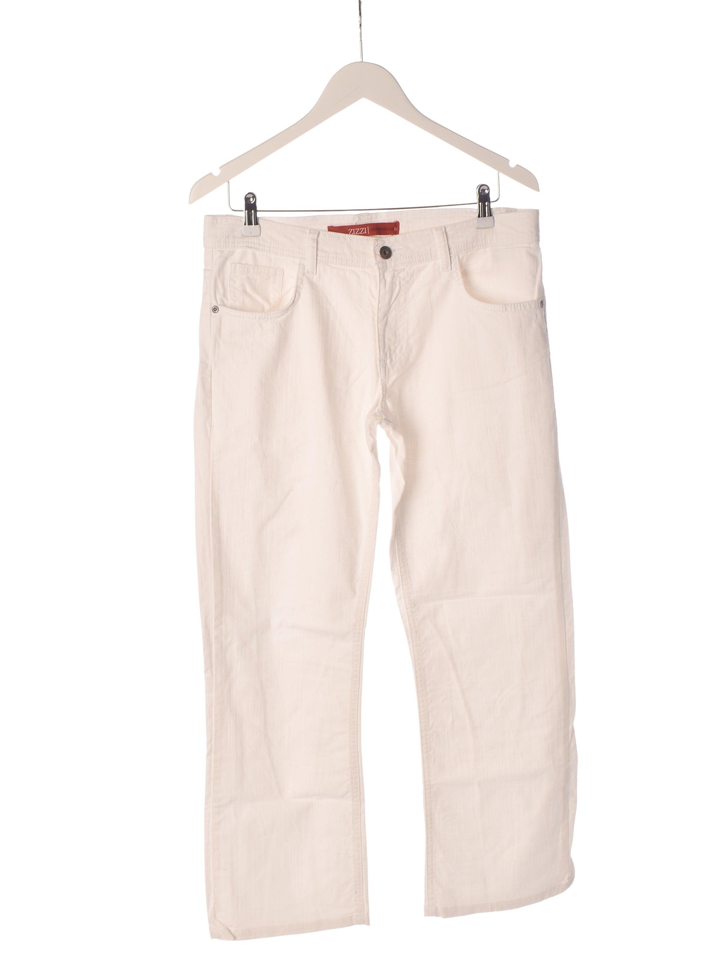 Zizzi Jeans - 42 / Hvid / Kvinde - SassyLAB Secondhand
