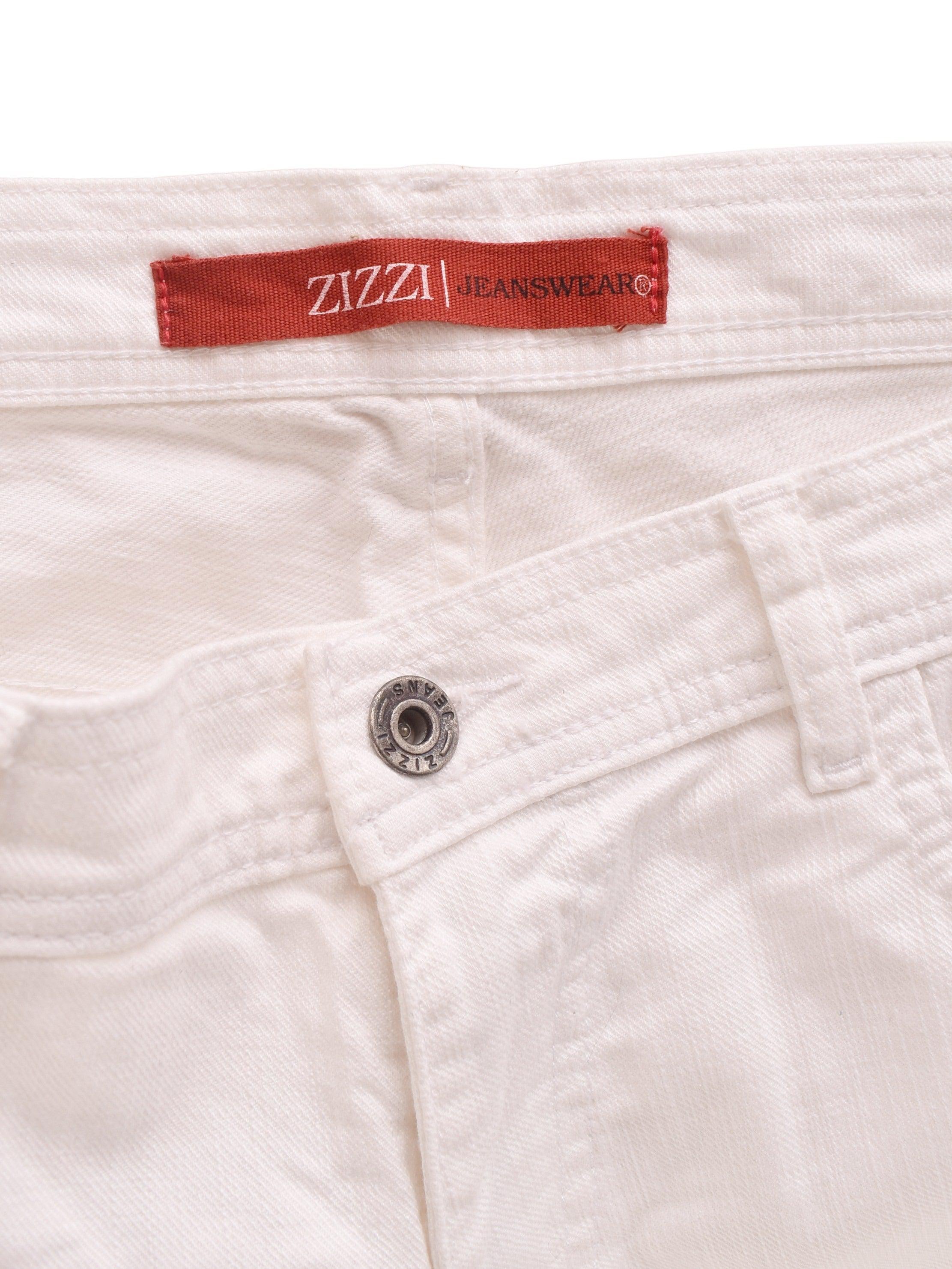 Zizzi Jeans - 42 / Hvid / Kvinde - SassyLAB Secondhand
