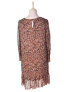 Zizzi Kjole - S / Brun / Kvinde - SassyLAB Secondhand